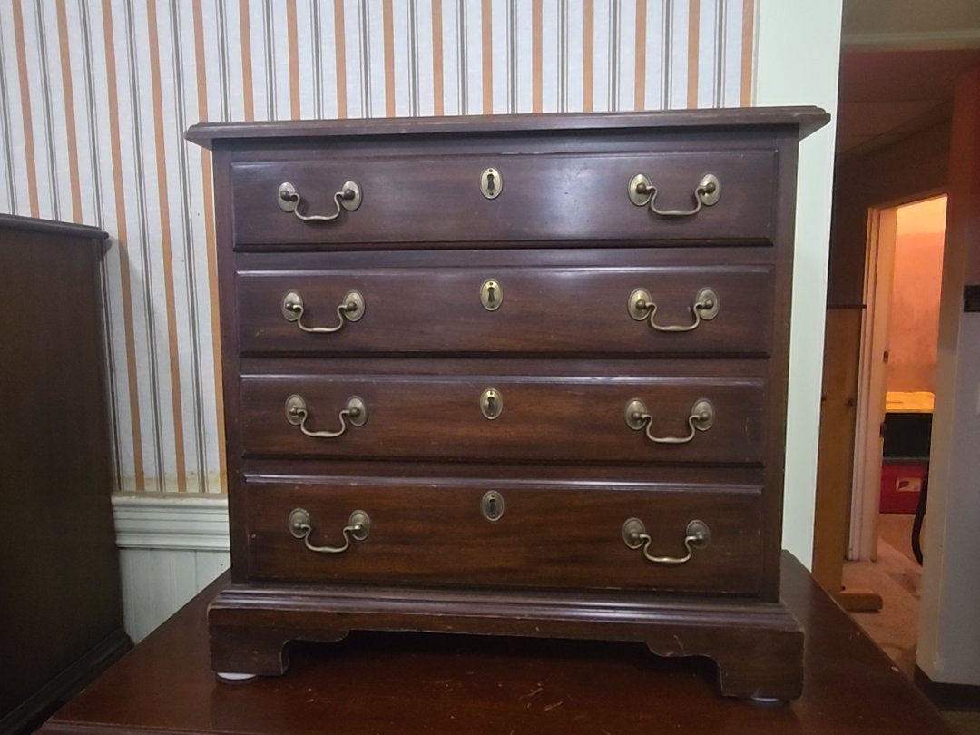Small Vintage flatware chest