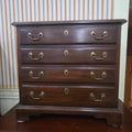 Lot 014 - Small Vintage Flatware Chest