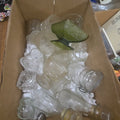 Lot 020 - Box Lot of Miscellaneous Clear Glass