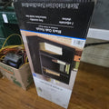 Lot 254 - Modern New in Box Black Oak Finish Maomstays Brand Walmart Shelf