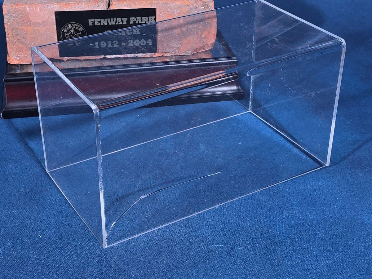 Vintage Fenway Park Brick Signed by Jim Rice, Fred Lynn, and Dwight Evans with PSA/DNA Letter of Authenticity, in Display Case