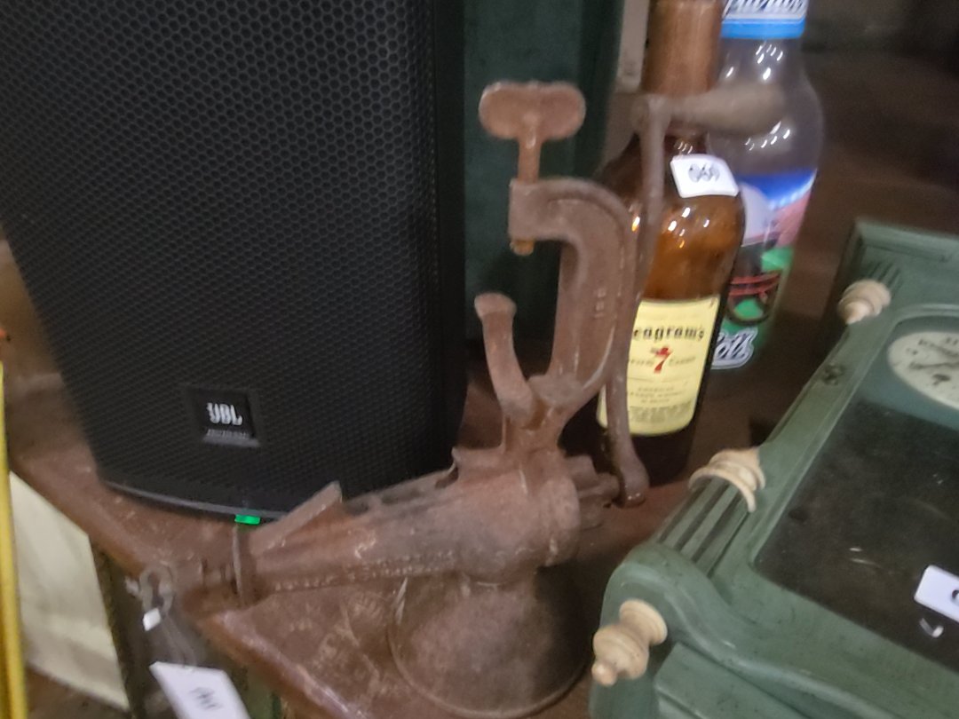 cast iron grinder