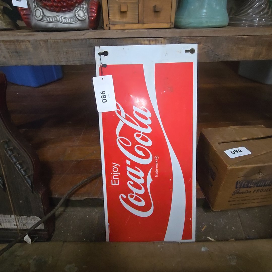 vintage Coke sign