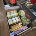 Lot 188 - Box Lot with Books and Photo Buttons