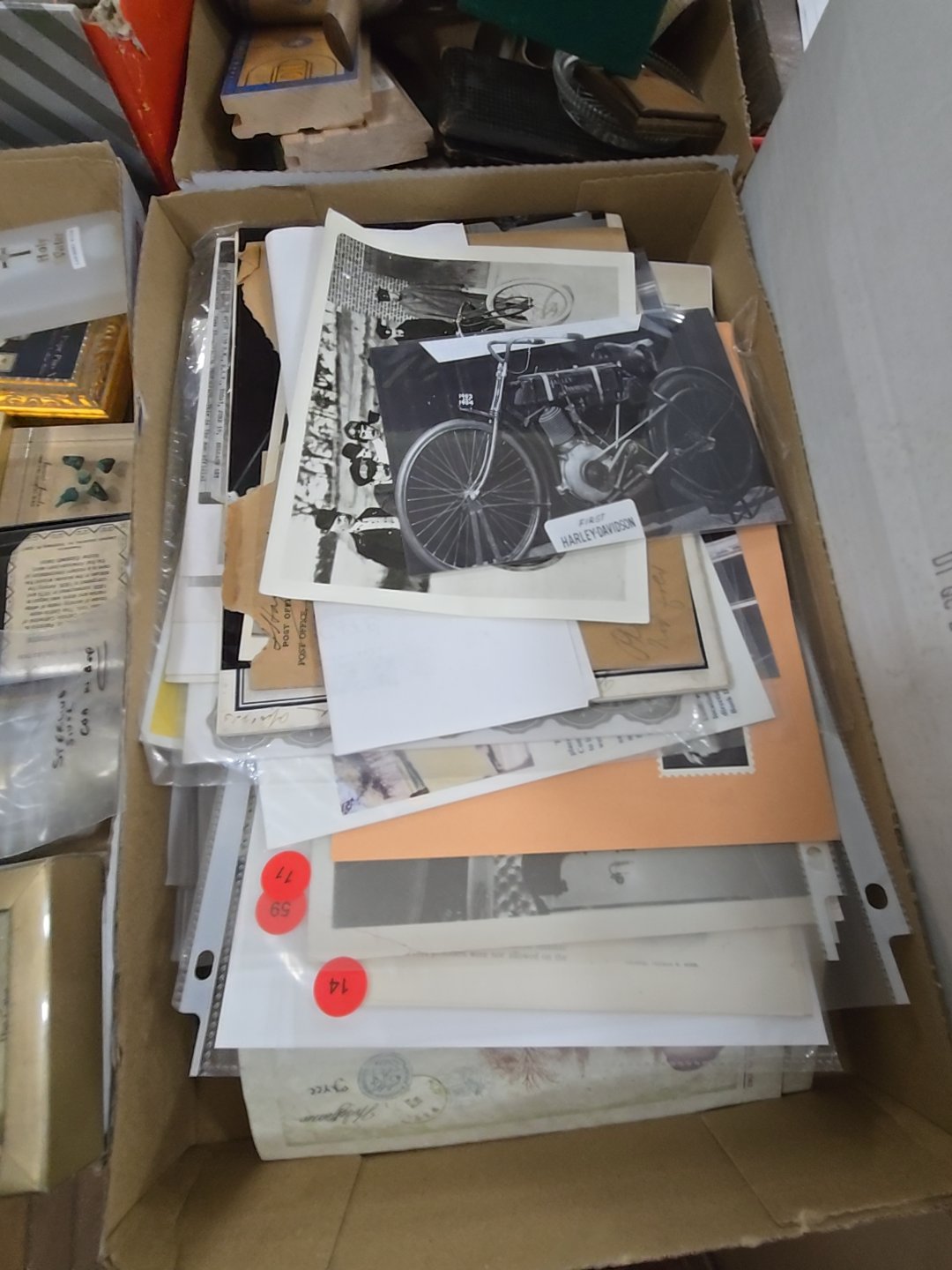 box lot of commemorative ephemera