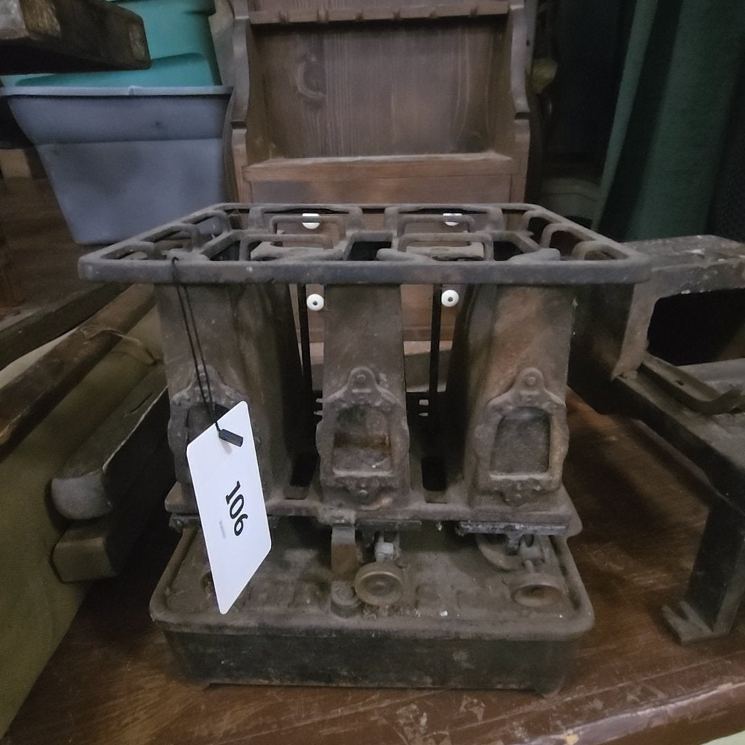 antique cast iron stove