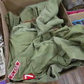 Lot 108 - Box Lot with Scouting Uniforms