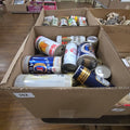 Lot 142 - Box Lot of Vintage Beer Cans