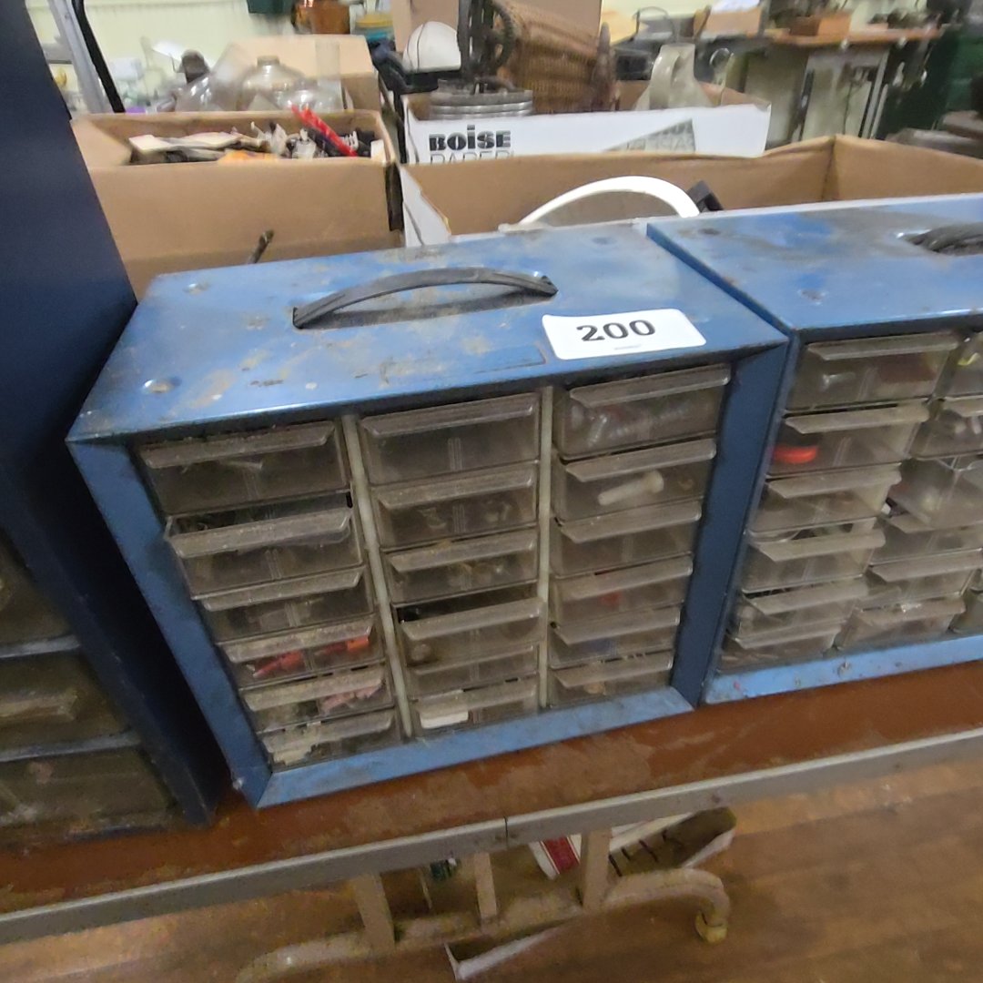 drawer section with contents