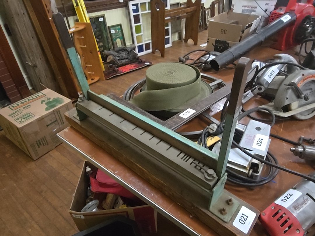 vintage bending brake