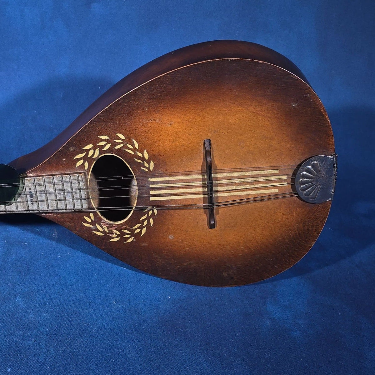 Vintage Supertone Flat-Back Mandolin with Sunburst Finish