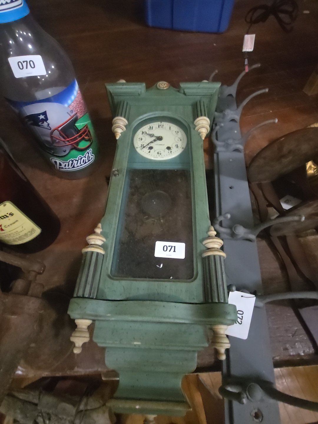 green clock