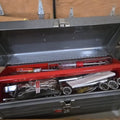 Lot 018 - Metal Craftsman Toolbox with Inner Till in Contents with Screwdrivers Sockets and More