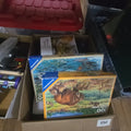 Lot 050 - Box Lot of Games and Puzzles