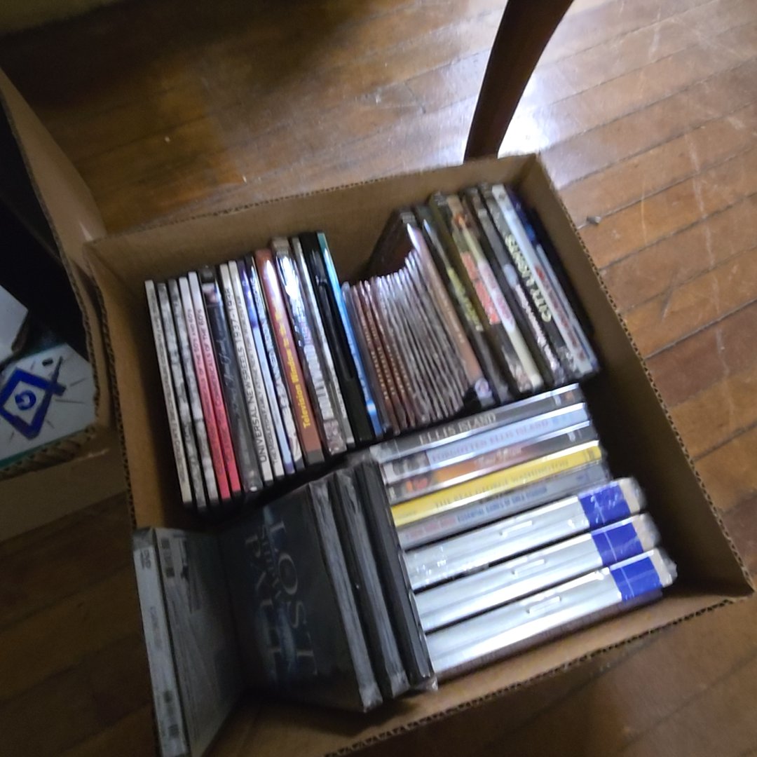 Fox lot of history DVDs and CDs