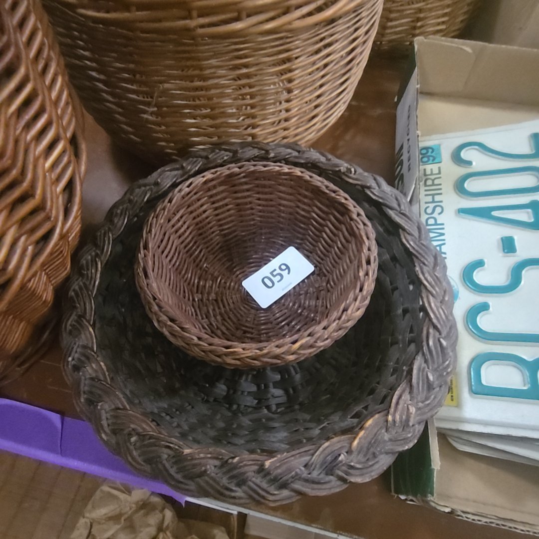 pair of small baskets