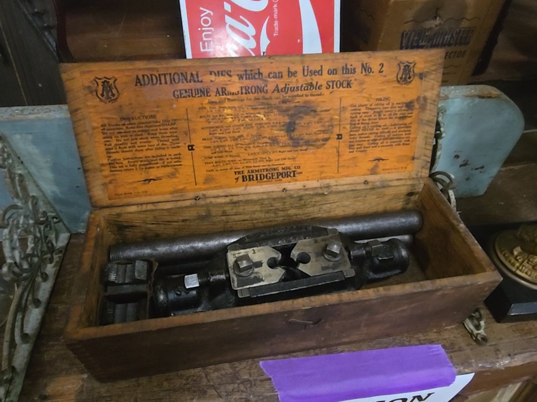 vintage Armstrong Manufacturing Company of Bridgeport Connecticut die