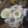 Lot 046 - Trailer of of Pottery Including Chipped Watering Pail
