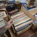 Lot 213 - Box Lot with Records
