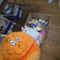 Lot 080 - Box of Modern Plush and Toys