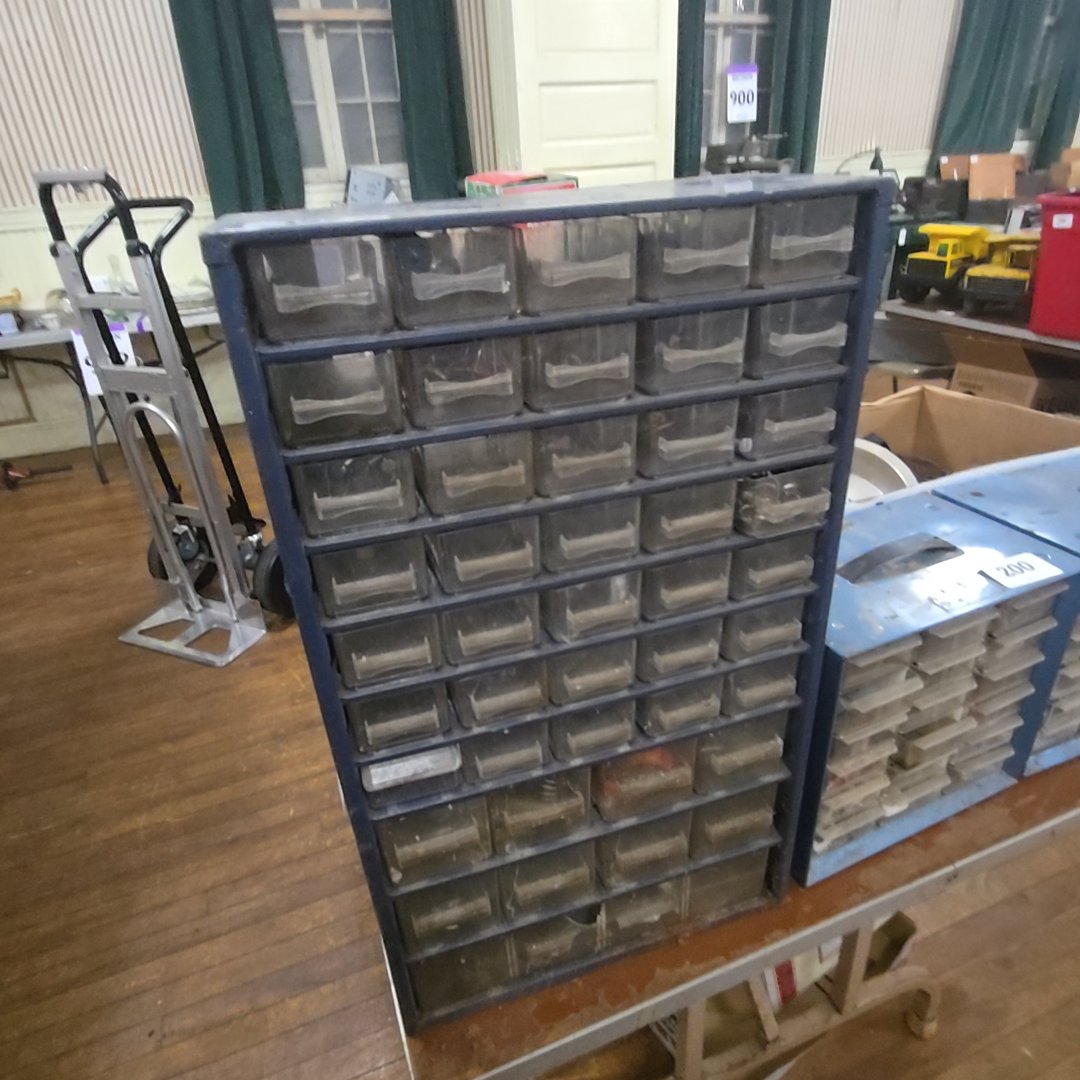 drawer section with contents