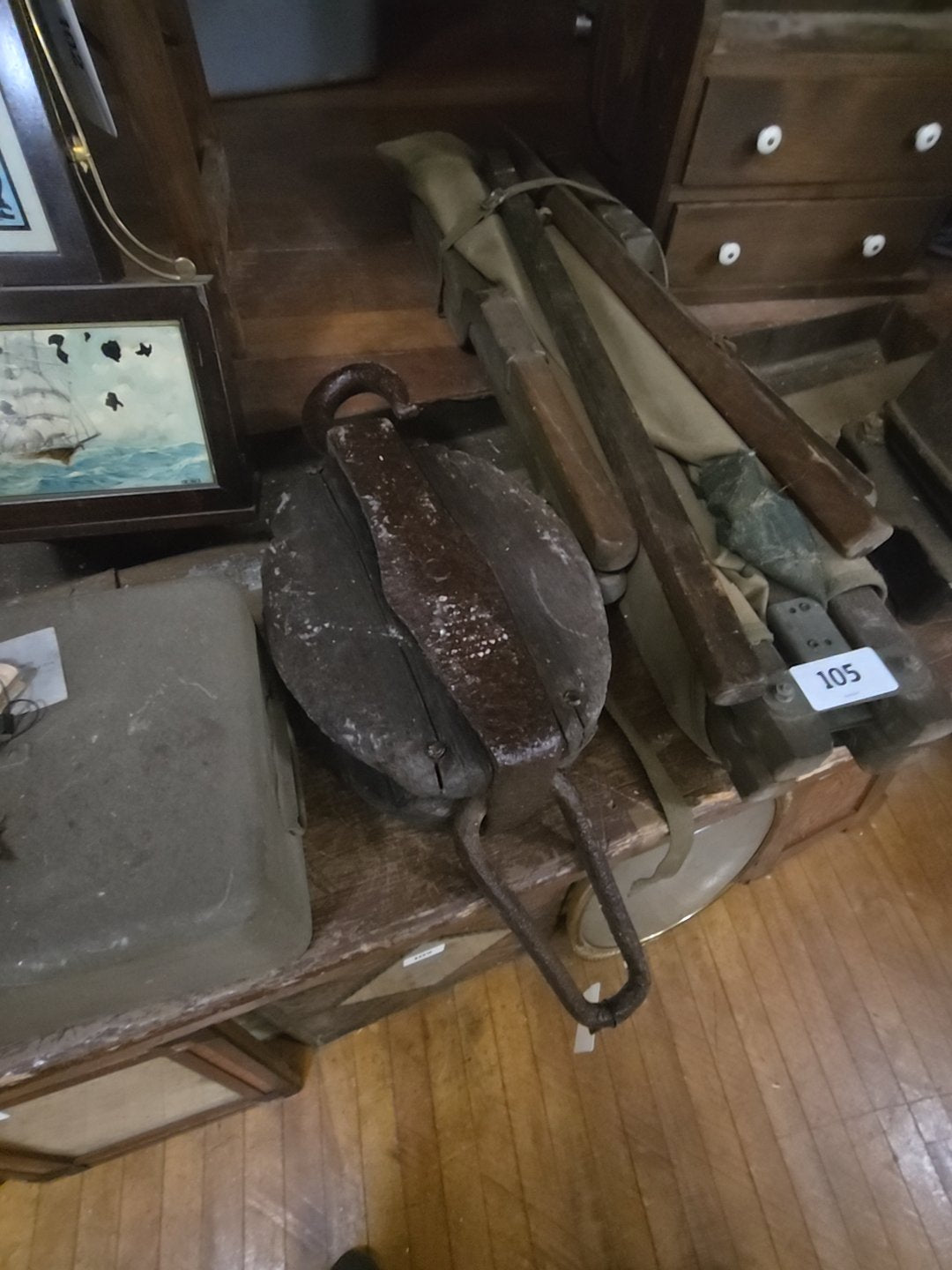 oversized block and tackle