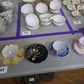 Lot 043 - Grouping of Four Vintage Tea Cups and Saucers