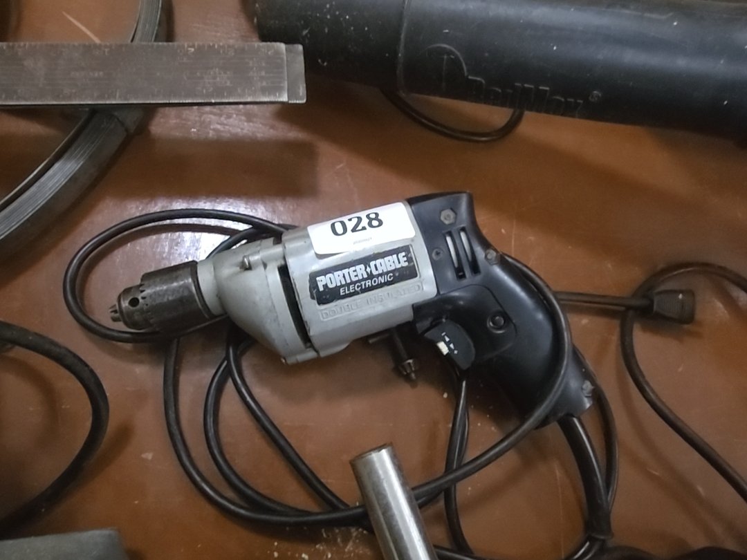 vintage Porter-Cable electronic double insulated drill
