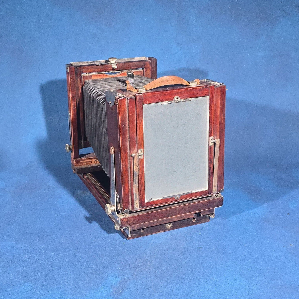 Antique Gundlach Korona Large Format Folding Field Camera with Alphax Shutter and Turner-Reich Anastigmat Lens