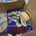 Lot 145 - Box Lot with Flatware Glass and More