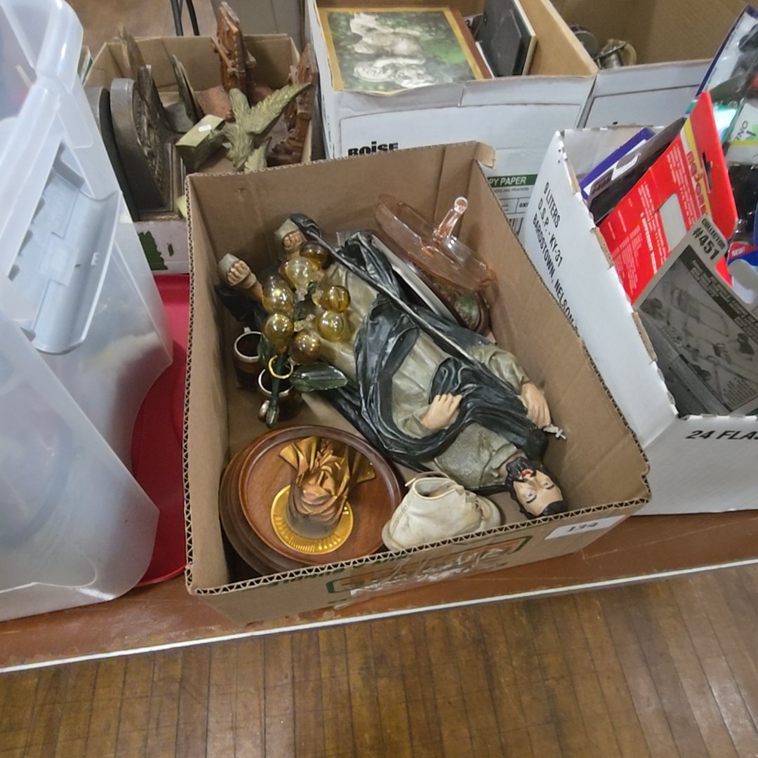 box lot with religious