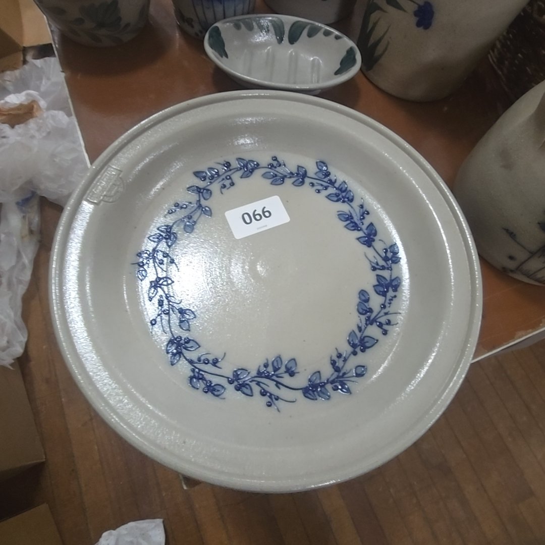 Salmon Falls stoneware charger