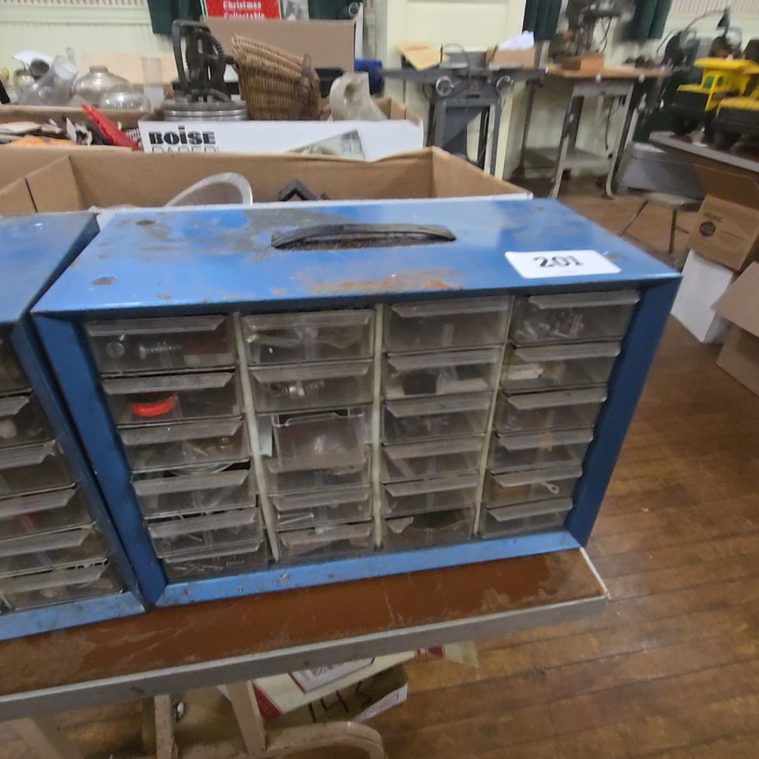 drawer section with contents