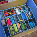Lot 109 - Box Lot of Toy Cars Including Red Lines