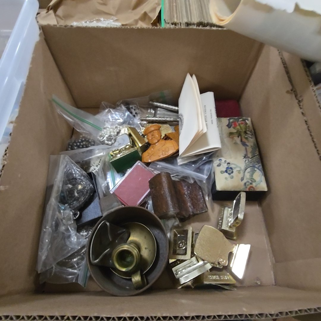 miscellaneous metal and jewelry and more
