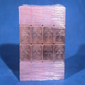 Lot 169 - Grouping of 10 Sheets of "Copper Crackers" 1 oz. .999 Fine Copper Bars, Manufactured by Osborne Mint, 160 oz. Total