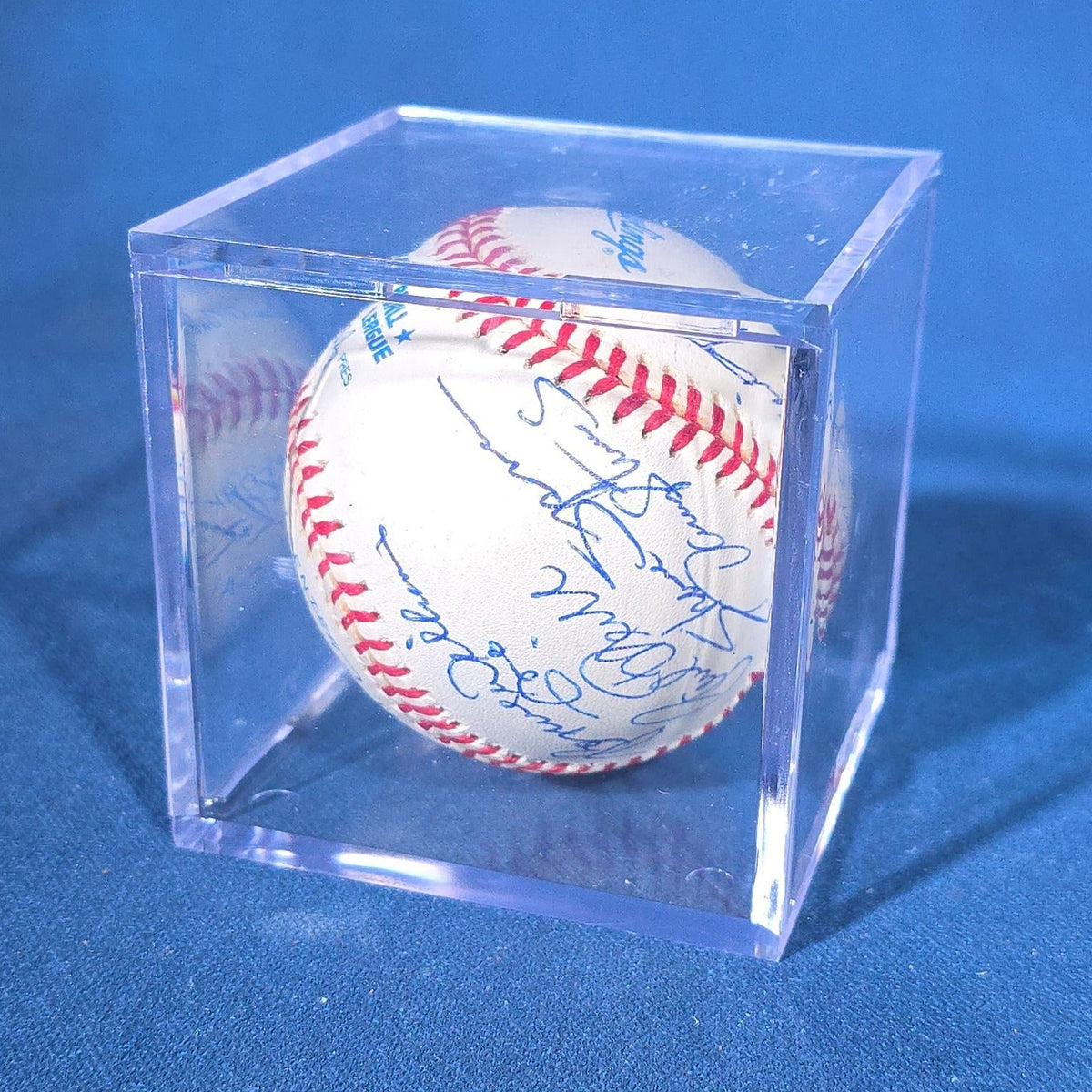 Vintage 1999 New York Yankees Team-Signed Rawlings Official American League Baseball with A & S Sports Certificate of Authenticity