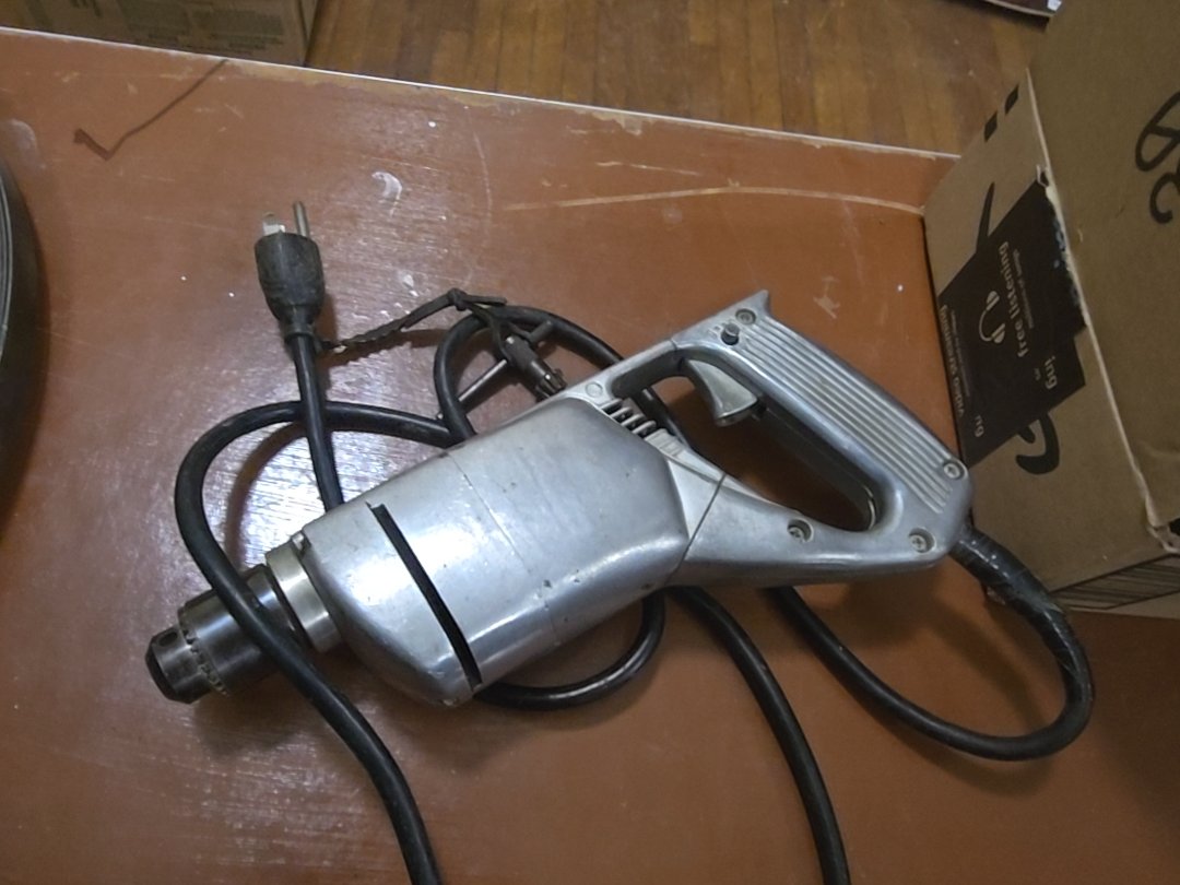 vintage Sears Craftsman "100" model number 315.7790 quarter inch electric drill