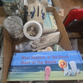 Lot 057 - Box Lot of Seashells and Beach Related