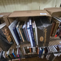 Lot 239 - Box Lot of Books Including Harper's Weekly