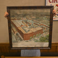 Lot 070 - Antique Framed John P. Squire & Company Chromolithograph Print Advertising, Cambridge and Somerville, Massachusetts, 24-1/2" W x 24-1/2" H