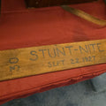 Lot 200 - Vintage Wooden Fraternity Hazing Paddle, "Stunt-Nite" Sept. 22, 1927, 34" L