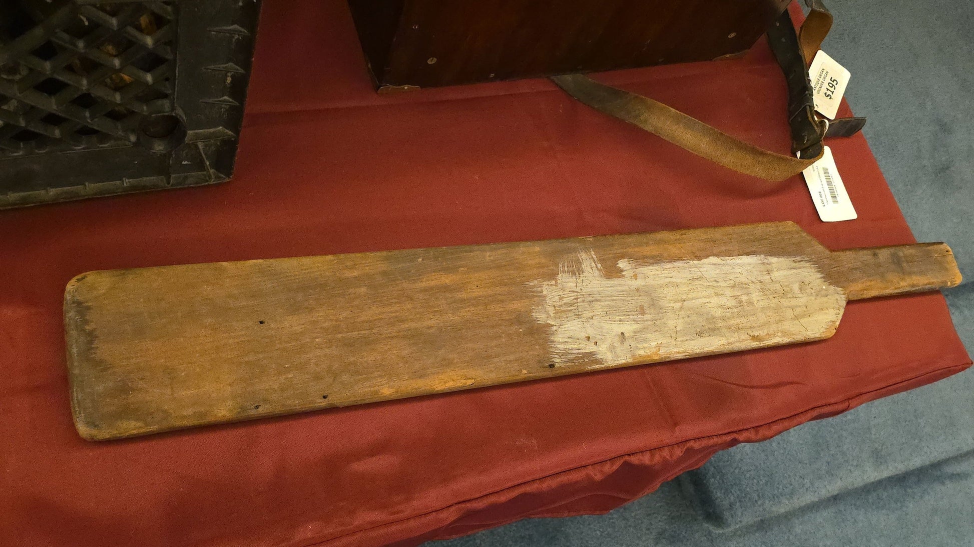 Vintage Wooden Fraternity Hazing Paddle, "Stunt-Nite" Sept. 22, 1927