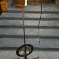Lot 113 - Antique Treadle-Powered Dental Drill with Flexible Handpiece, Manufactured by C. Ash & Sons, England, 51-3/4" H