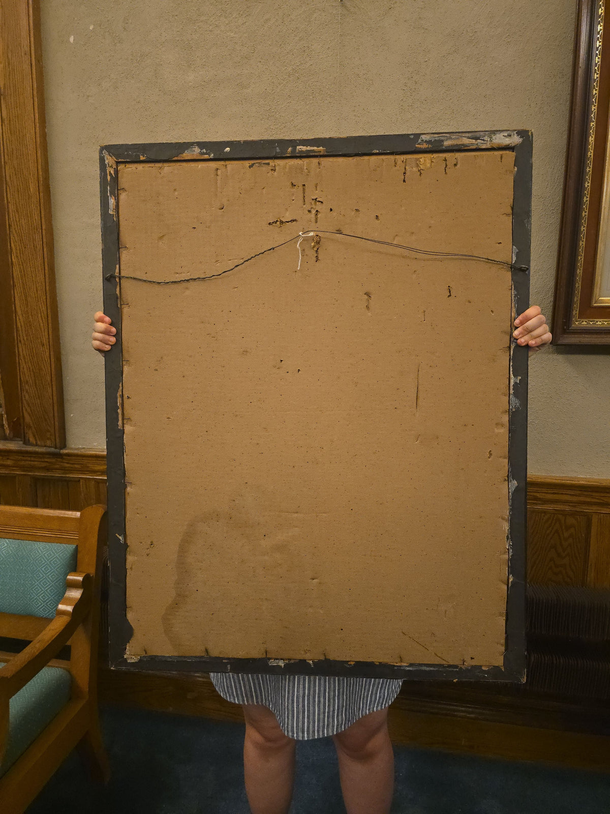 Antique Framed "Improved Gervais Chart of the Eye No. 900" Anatomical Eye Chart, Published by F. A. Hardy & Company, Chicago, Illinois