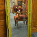Lot 148 - Vintage Painted Wall Mirror with Ornate Frame, 24-1/2" W x 46-1/2" H