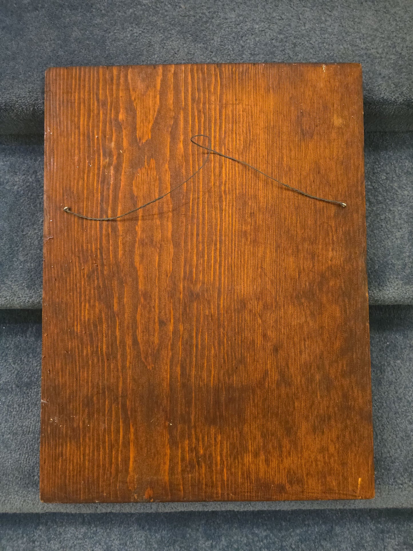 Vintage Carved Wood Relief Panel of Jesus Christ, Signed J. Kozey, 1980