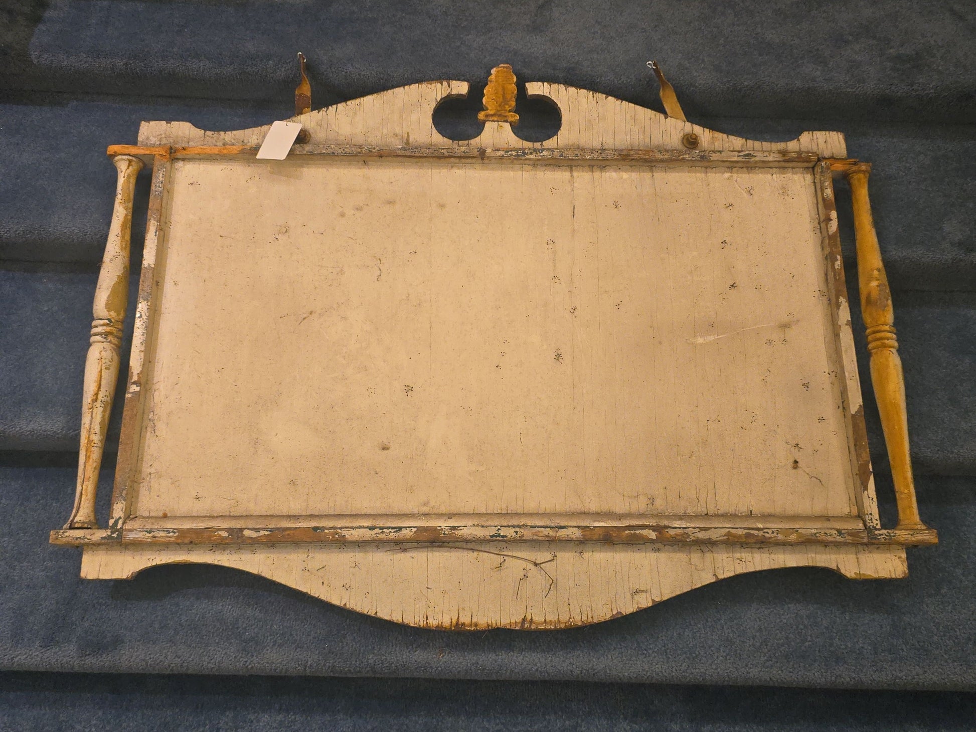 Vintage Hand-Painted Wooden Trade Sign, "Woburn Sq. Auto Body Inc.," Woburn, Massachusetts
