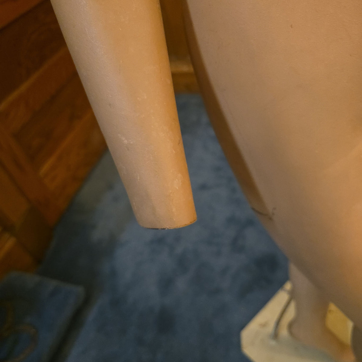 Vintage Full-Body Female Display Mannequin on Metal Base