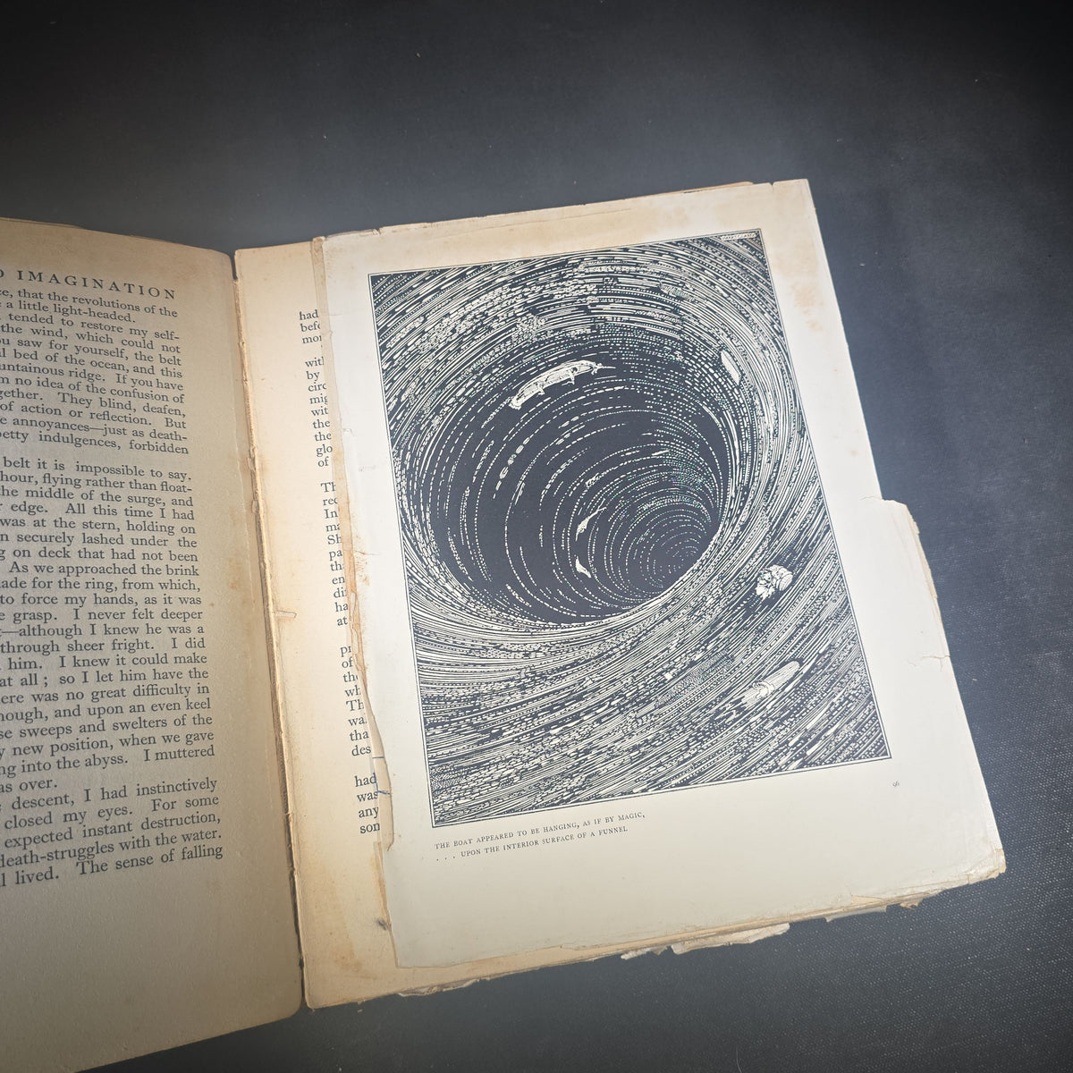 "Tales of Mystery and Imagination" Antique Illustrated Book by Edgar Allan Poe, Illustrated by Harry Clarke, Published by Brentano's, New York